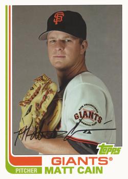 #90 Matt Cain - San Francisco Giants - 2013 Topps Archives Baseball