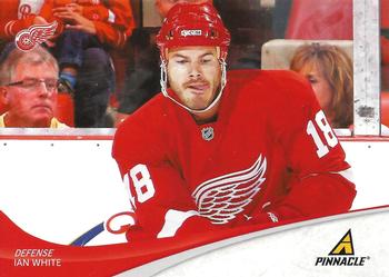 #90 Ian White - Detroit Red Wings - 2011-12 Panini Pinnacle Hockey