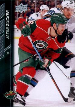 #90 Jason Zucker - Minnesota Wild - 2015-16 Upper Deck Hockey