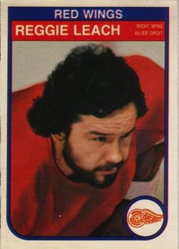 #90 Reggie Leach - Detroit Red Wings - 1982-83 O-Pee-Chee Hockey