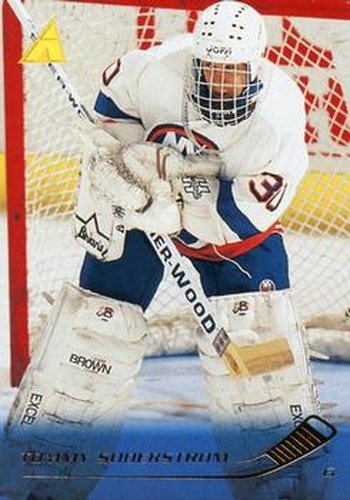#90 Tommy Soderstrom - New York Islanders - 1995-96 Pinnacle Hockey