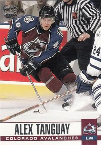 #90 Alex Tanguay - Colorado Avalanche - 2003-04 Pacific Hockey