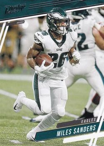 #90 Miles Sanders - Philadelphia Eagles - 2020 Panini Prestige Football
