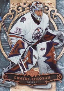 #90 Dwayne Roloson - Edmonton Oilers - 2007-08 Upper Deck Artifacts Hockey