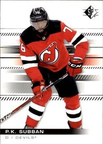 #90 P.K. Subban - New Jersey Devils - 2019-20 SP Hockey