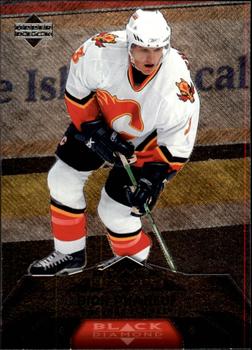 #90 Dion Phaneuf - Calgary Flames - 2007-08 Upper Deck Black Diamond Hockey