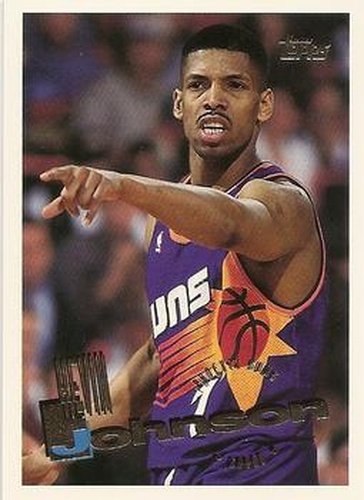 #90 Kevin Johnson - Phoenix Suns - 1995-96 Topps Basketball