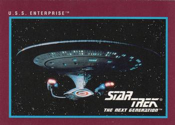 #90 U.S.S. Enterprise - 1991 Impel Star Trek 25th Anniversary