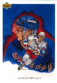 #90 Darren Turcotte - New York Rangers - 1991-92 Upper Deck Hockey