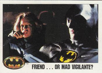 #90 Friendor Mad Vigilante? - 1989 Topps Batman