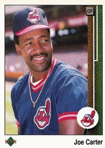 #190 Joe Carter - Cleveland Indians - 1989 Upper Deck Baseball