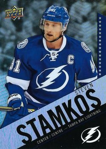 #90 Steven Stamkos - Tampa Bay Lightning - 2015-16 Upper Deck Tim Hortons Hockey