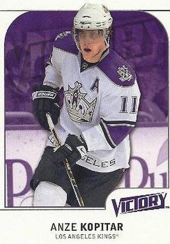 #90 Anze Kopitar - Los Angeles Kings - 2009-10 Upper Deck Victory Hockey