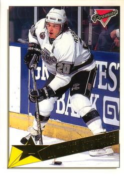 #90 Luc Robitaille - Los Angeles Kings - 1993-94 O-Pee-Chee Premier Hockey - Gold