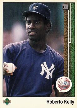 #590 Roberto Kelly - New York Yankees - 1989 Upper Deck Baseball