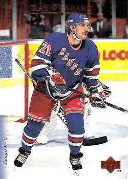 #90 Ray Ferraro - New York Rangers - 1995-96 Upper Deck Hockey
