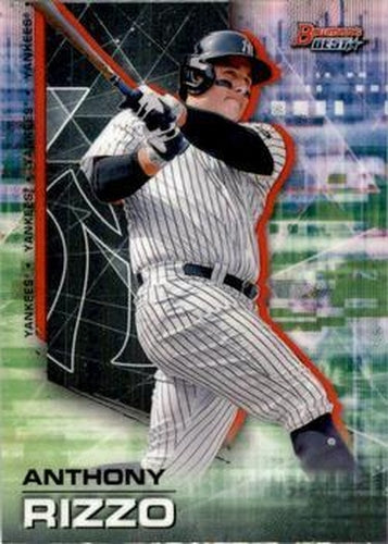 #90 Anthony Rizzo - New York Yankees - 2021 Bowman's Best Baseball