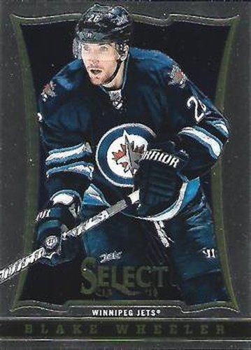 #90 Blake Wheeler - Winnipeg Jets - 2013-14 Panini Select Hockey