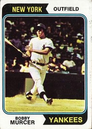 #90 Bobby Murcer - New York Yankees - 1974 Topps Baseball