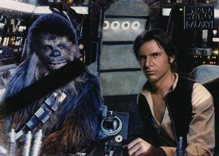 #90 Captain and Co-pilot - 2018 Topps Star Wars Galaxy 8