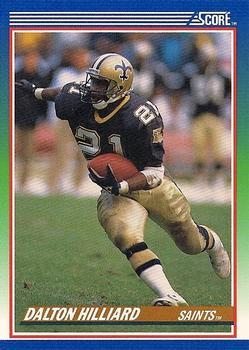#90 Dalton Hilliard - New Orleans Saints - 1990 Score Football