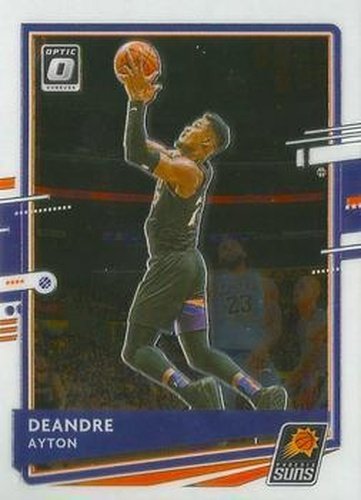 #90 Deandre Ayton - Phoenix Suns - 2020-21 Donruss Optic Basketball