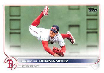 #90 Enrique Hernandez - Boston Red Sox - 2022 Topps Baseball