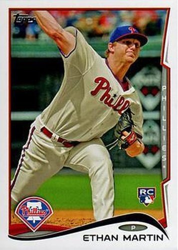 #90 Ethan Martin - Philadelphia Phillies - 2014 Topps Baseball