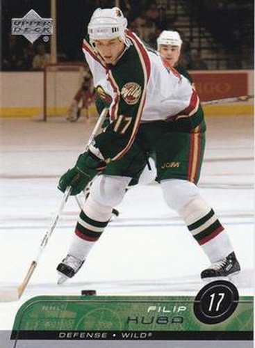 #90 Filip Kuba - Minnesota Wild - 2002-03 Upper Deck Hockey