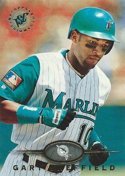 #90 Gary Sheffield - Florida Marlins - 1995 Stadium Club Baseball