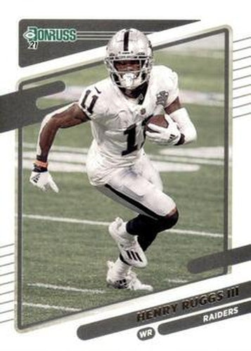#90 Henry Ruggs III - Las Vegas Raiders - 2021 Donruss Football