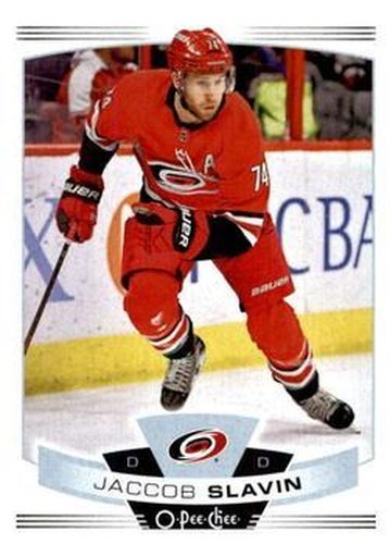 #90 Jaccob Slavin - Carolina Hurricanes - 2019-20 O-Pee-Chee Hockey