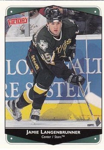 #90 Jamie Langenbrunner - Dallas Stars - 1999-00 Upper Deck Victory Hockey