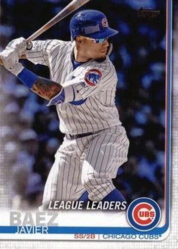#90 Javier Baez - Chicago Cubs - 2019 Topps Baseball