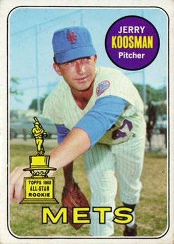 #90 Jerry Koosman - New York Mets - 1969 Topps Baseball