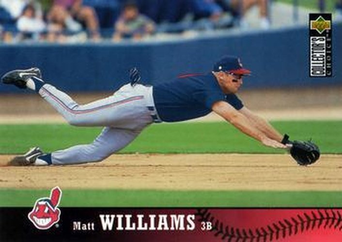 #90 Matt Williams - Cleveland Indians - 1997 Collector's Choice Baseball