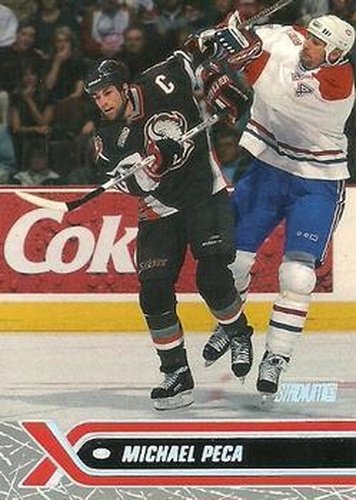 #90 Michael Peca - Buffalo Sabres - 2000-01 Stadium Club Hockey