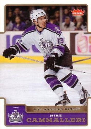 #90 Mike Cammalleri - Los Angeles Kings - 2006-07 Fleer Hockey