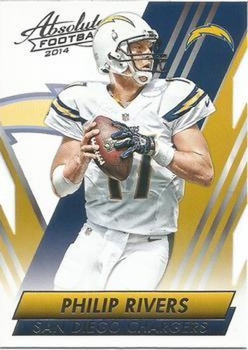 #90 Philip Rivers - San Diego Chargers - 2014 Panini Absolute - Retail Football
