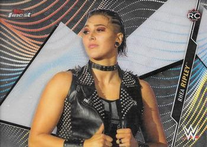 #90 Rhea Ripley - 2020 Topps WWE Finest Wrestling