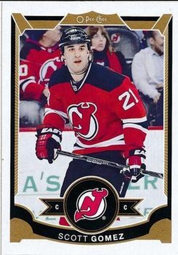 #90 Scott Gomez - New Jersey Devils - 2015-16 O-Pee-Chee Hockey