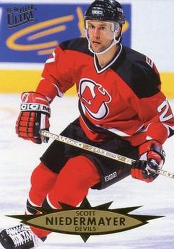 #90 Scott Niedermayer - New Jersey Devils - 1995-96 Ultra Hockey