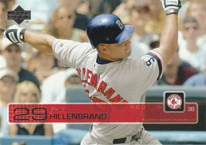#90 Shea Hillenbrand - Boston Red Sox - 2003 Upper Deck Baseball