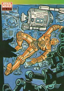 #90 Steve Ditko - 1993 Topps Star Wars Galaxy