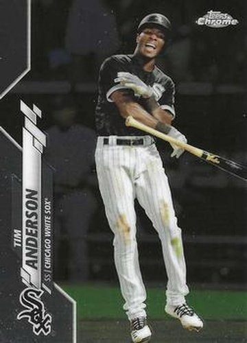 #90 Tim Anderson - Chicago White Sox - 2020 Topps Chrome Baseball