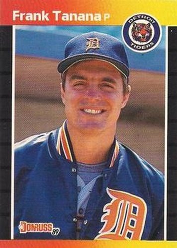 #90 Frank Tanana - Detroit Tigers - 1989 Donruss Baseball