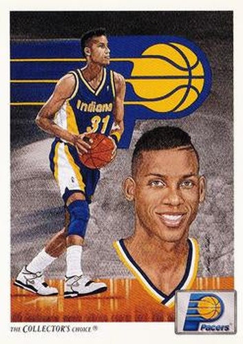 #90 Reggie Miller - Indiana Pacers - 1991-92 Upper Deck Basketball