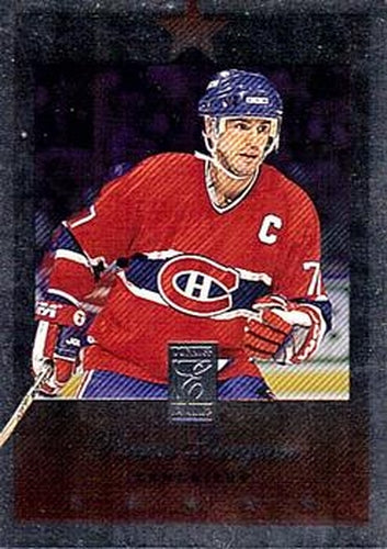 #90 Pierre Turgeon - Montreal Canadiens - 1995-96 Donruss Elite Hockey