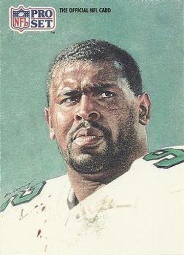 #390 Reggie White - Philadelphia Eagles - 1991 Pro Set Football
