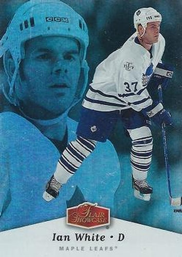 #90 Ian White - Toronto Maple Leafs - 2006-07 Flair Showcase Hockey